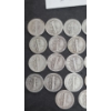 Image 9 : Assorted Years 90% Silver Mercury Dimes - Face Value: $2.70