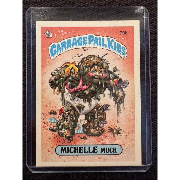 Rare 1985 Topps Mark Bark Garbage Pail Kids #79B Trading Card - Mint Condition - Low Number