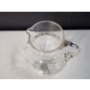 Image 4 : Vintage Mary Gregory Hand-Painted Enamel Clear Glass Pitcher