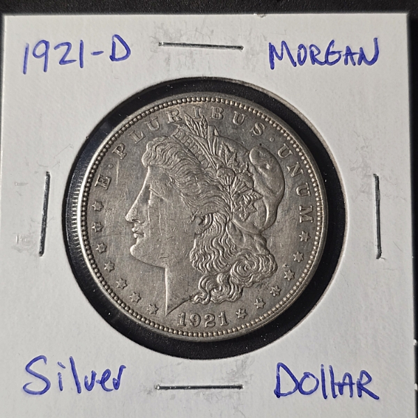 1921-D  Morgan Silver Dollar