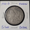 Image 1 : 1921-D  Morgan Silver Dollar