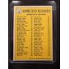 Image 2 : 1969 Topps Home Run Leaders Reggie Jackson - Harmon Killebrew Baseball Card - Mint