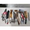 Image 1 : Lot of Assorted Tools/Shop Items: Brushes, Bits, Caulking Gun, & More - See Photos! 