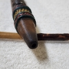 Image 6 : Very Nice Ceramic/Bisque Decorative Native American Peace Pipe & Hand Carved Wood Pipe