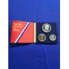 Image 1 : 1776-1976 Bicentennial Silver 3 Coin Proof Set in Book