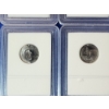 Image 7 : x6 INB Jefferson Nickels Including Monticello, Ocean View, & Bison, Assorted Years