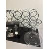 Image 1 : Wine Rack - Glass Wine Decanter - Homeware set of 2 Wine Glasses