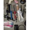 Image 2 : Storage Container With Lid Including Curling Irons, Storage Tubs, Lint Shaver, Mirror And More!