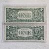Image 2 : Two Series 1957 B $1 Silver Certificates FV: $2.00