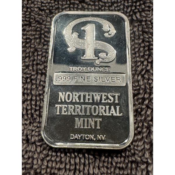Northwest Territorial Mint Dayton, NV .999 Fine Silver Troy Ounce Bar - Limited Production