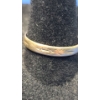 Image 2 : (2) 10K Gold Rings With Etched Art & White/Pink Stones - One Has Cut For Sizing - Total Weight: 3.5g