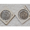 Image 1 : 90% Silver United States Half-Dollar Assortment (Walking Liberty) - AFV: $1.00