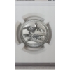 Image 3 : NGC 2018-S PF70 Reverse Proof Cumberland Island 90% Silver Quarter Signed By John Mercanti 