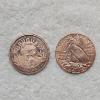 Image 1 : Two Assorted One Ounce Cannabis Themed .999 Fine Copper Art Rounds
