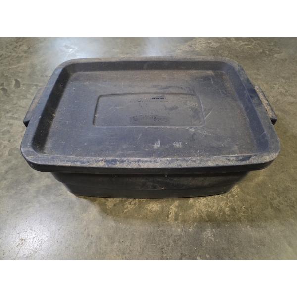 Storage Container With Nails, Screws & Fasteners