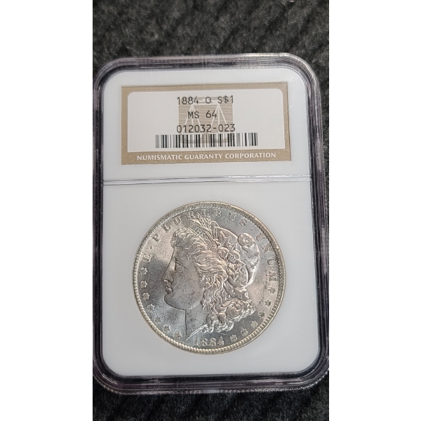 1884-O MS 64 Morgan Silver Dollar