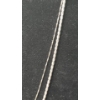 Image 2 : Two Sterling Silver Chain Necklaces - Total Weight: 9.2g