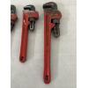 Image 4 : 4 Heavy Duty Pipe Wrenches - Lightly Used