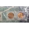 Image 3 : Sealed Brilliant Uncirculated Penny Design Collection Philadelphia & Denver Mints Display - FV: 0.14