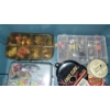 Image 3 : PICKUP IN CANTON -  Fishing Tackle Box With Included Contents - Lures Tackle & More As Shown