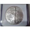 Image 2 : "Silver Dollar Set" NGC MS69 20th Anniv. 2006-W American Eagle - 1 oz .999 Fine Silver