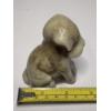 Image 8 : Adorable Degenhart Vintage Glass Dog Figurine- Lt Dapper Gray Slag