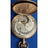 Image 7 : Antique Trenton Watch Co. Model 2 Size 18 7 Jewel Pocket Watch With Hunter Case - Working Condition