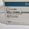 Image 3 : Sysco Imperial Complete 360 Mechanical Black Roll Towel Dispenser