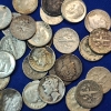 Image 3 : Lot of 30 Assorted Years 90% SILVER U.S. Dimes FV: $3.00