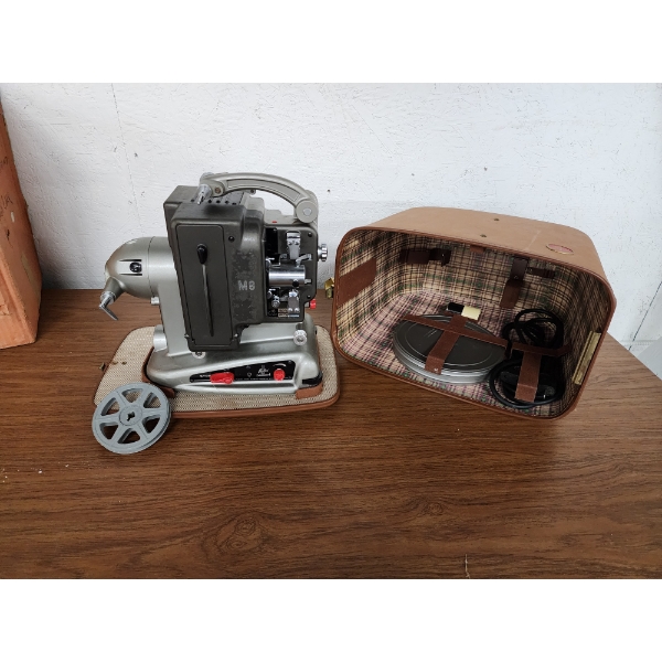 Vintage Pillard Bolex M8 Movie Projector - Great Condition with Case
