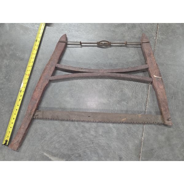 Antique Cross Cut Buck Saw