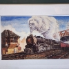 Image 2 : Two Framed Railroad or Train Prints & Artworks! Perfect for Train Lovers!