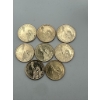 Image 2 : 2015-2020 8 Coin Presidential Dollar Set including JFK, George HW Bush, Harry Truman, & Eisenhower
