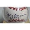 Image 2 : Autographed Joe Charboneau Rawlings Baseball In Display Stand 

