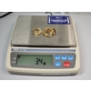 Image 5 : 14K Yellow Gold Pair of Hoop Earrings & One Loose 14K Hoop Earring TW: 3.4g