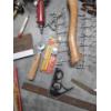 Image 6 : Huge Tool/Garage Collection Including Drain Snake, 20'' Toolbox, Lawn Sprinkler, Saw Blades & More