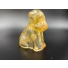 Image 3 : Degenhart Dogs - Peach Opal- Adorable Glass Dog Figurine - ~2.5 inches 