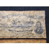 Image 4 : Lot of Two First National College Bank Mount Union College 100 Dollar Paper Notes - Possible Ads!