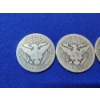 Image 5 : x3 Silver Barber Half Dollars: KEY DATE: 1905-O, 1908-O, 1906-D