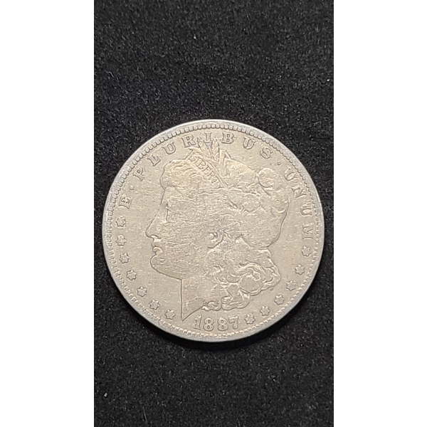 1887-O 90% Silver Morgan Dollar 