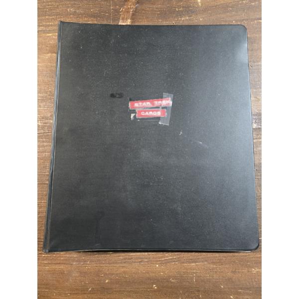 Star Trek The Next Generation Trading Cards in a Binder  - All Pages Shown