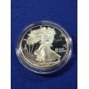 Image 1 : *Rare 1st Year of Issue* 1986- S American Eagle PROOF Silver Bullion Coin - 1 ozt .999 Fine Silver