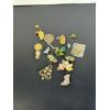 Image 3 : Assorted Pins & Tokens - Christmas Tree - Boot - Monkey - Leprechauns - Ohio Hat 