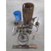Image 1 : Vintage Collectables Including Small Wood Barrel, Plastic Paint Pail, Corn Knife, Oil Cans, Leather 