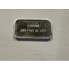 Image 2 : 1 Gram .999 Fine Silver American Flag Bar by Pan Silver Company - Limited Edition