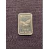 Image 1 : Flying Eagle 1 Gram Troy Oz Fine Pure .999 Silver Bar - Mint Condition