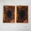 Image 3 : Two Assorted Holo Magic Yu-Gi-Oh Trading Cards ~ Includes Polymerization!