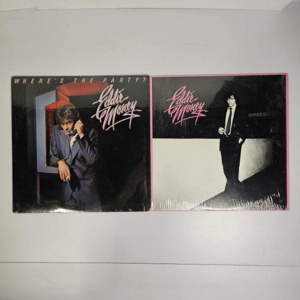 Eddie Money – Where's The Party? (1983) & No Control (1982) Vinyl LPs