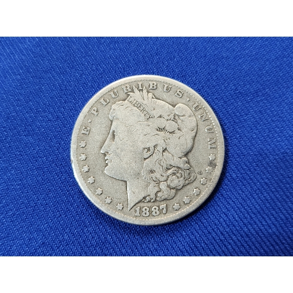 Better-Date! 1887-S 90% Silver Morgan Dollar 