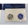 Image 7 : (3) Uncirculated Eisenhower "Blue Pack" Silver Dollars Years: 1974, 1971, 1972